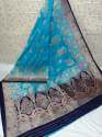 Buy Banarasi Pure Silk Fancy At Wholesale Price thumb 1