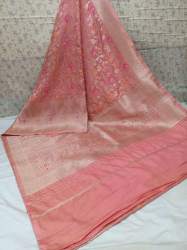 Buy Zari Weaved Banarasi Saree At Retail Price
