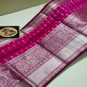 Exclusive Banarasi Semi Georgette Stripe Saree thumb 5