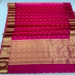 Exclusive Banarasi Tissue Chanderi Butti Saree