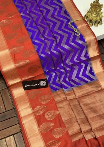 Exclusive Banarasi Warm Silk Butta Saree 