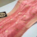 Exclusive Banarasi Warm Silk Meena Butta Saree thumb 4