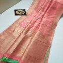 Exclusive Banarasi Warm Silk Meena Butta Saree thumb 6