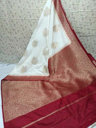 Fancy Banarasi Pure Silk Saree For Ladies