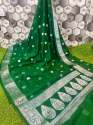 Fancy Banarasi Semi Georgette thumb 4