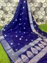Fancy Banarasi Semi Georgette thumb 5