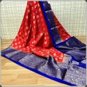 Fancy Banarasi Warm Silk All Over Butti Saree thumb 4