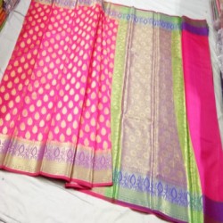 Fancy kanjivaram Soft Silk Saree for women
