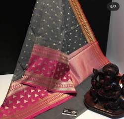 Fancy Kora Muslin Organza Saree