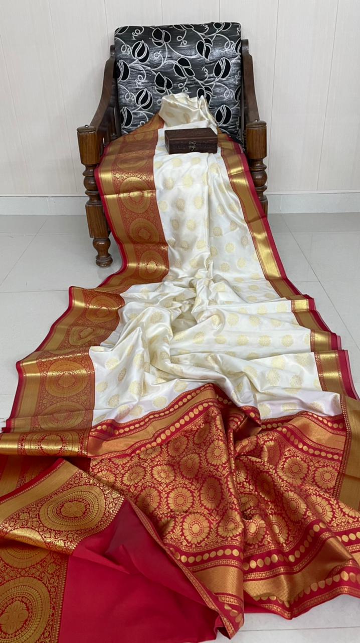Fancy Soft Maheshwari Silk Saree
