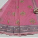 Fancy supernet Motif Embroidery Butta Saree for Womens thumb 2