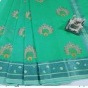Fancy supernet Motif Embroidery Butta Saree for Womens thumb 3