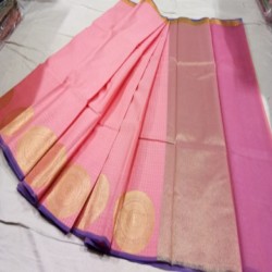 Fancy Tanchoi Silk Scart Saree for women