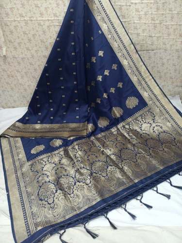 Get Banarasi Pure Silk Zari Design Saree by hamna silk