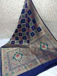 Get Designer Banarasi Silk Saree At Retail Price