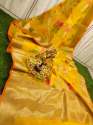 Kora Banarasi Organza Saree thumb 11