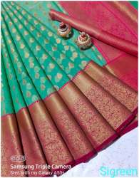 New Collection Banarasi Kora Organza Butta Saree