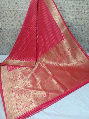 New Collection Banarasi Pure Silk Zari Sari by hamna silk