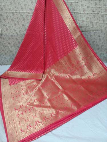 New Collection Banarasi Pure Silk Zari Sari