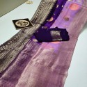 New Kora Organza Silk Different type Butta Saree