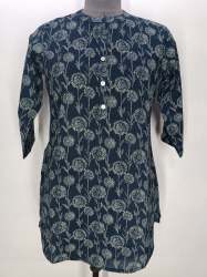 Cotton printed Shot kurti