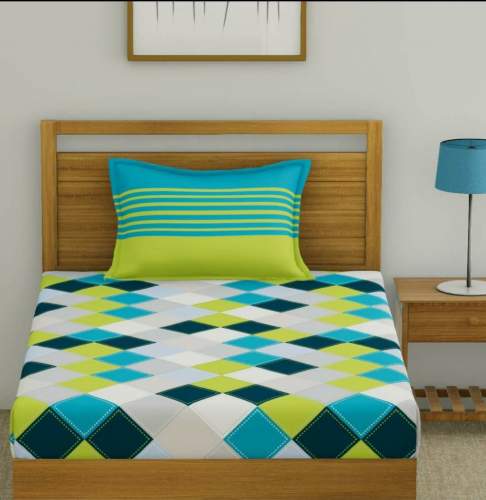 Cotton Single bedsheet by Believe Creation