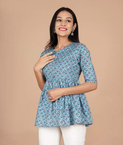 Cotton Tunic Top by Believe Creation