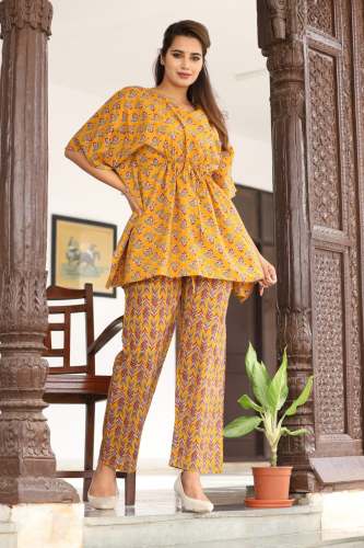 High Quality Cotton Caftan set
