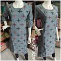 Ladies Fancy Cotton Kurti thumb 3