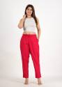 Ladies Pure  Cotton pants With Double pockets thumb 1
