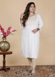 Ladies Rayon Straight Kurti