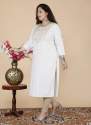 Ladies Rayon Straight Kurti thumb 4