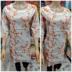 Ladies Short Cotton Kurti