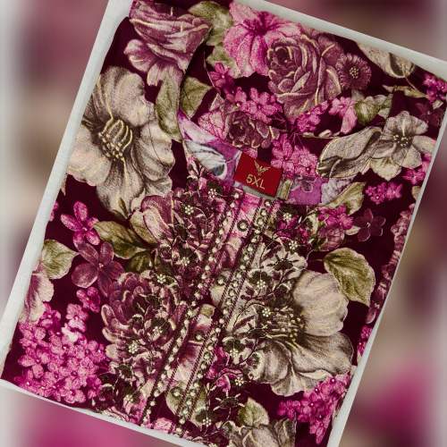 Printed Long Flared printed Kurtis For Women