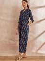 Rayon fabric printed jumpsuit thumb 2