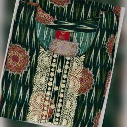 Rayon foil Big Size Kurti 