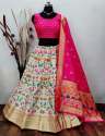 Readymade Banarasi Brocade Silk Lehenga Choli  thumb 1
