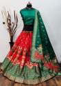 Readymade Banarasi Brocade Silk Lehenga Choli  thumb 11