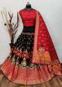Readymade Banarasi Brocade Silk Lehenga Choli  thumb 9