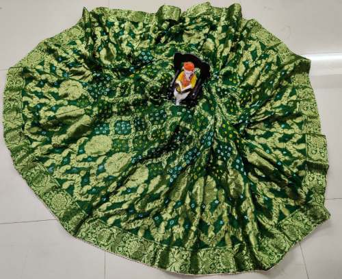 Bandhej ghadchola banarsi silk sarees 