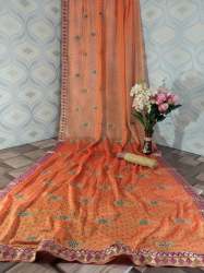 Chiffon Print Saree