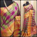 Exclusive Handloom Checks Saree thumb 2