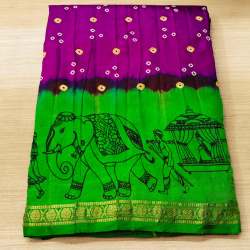 Fancy bandhani Saree