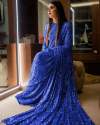 Georgette Sequence Work Saree thumb 4