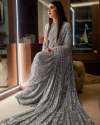 Georgette Sequence Work Saree thumb 6
