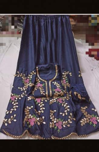 Gota Patti Rayon Palazzo Suit 