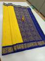 Kanchi traditional korvai silk sarees double side  thumb 2
