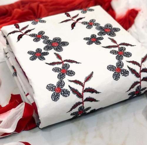 Najmin Print Dress Material
