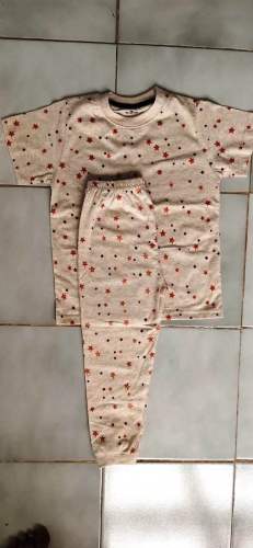 Kids unisex Half Sleeve Pajamas by Sri Nithi Exim