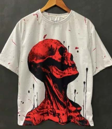 Funky Print Mens Oversized T shirt